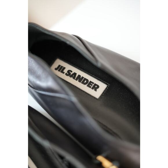 Jil Sander Black Ballet Flats  Size 37.5 / US 7.5 - Picture 5 of 10